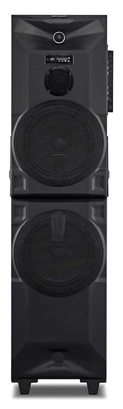 Sharp 20000W Active Pro Speaker W/BT, USB (CBOX PRO20UBB)